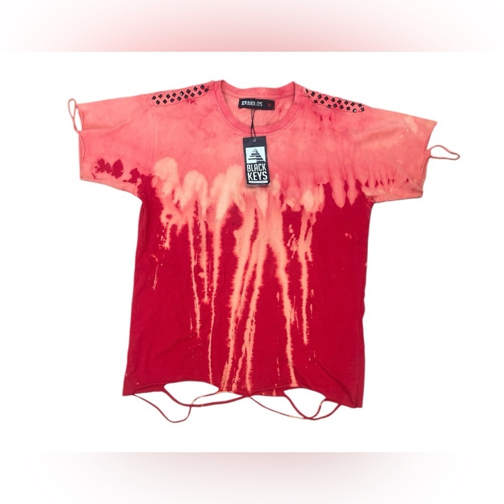 NWT-BLACK KEYS-Sunset Splash Tie-Dye Women's Tee